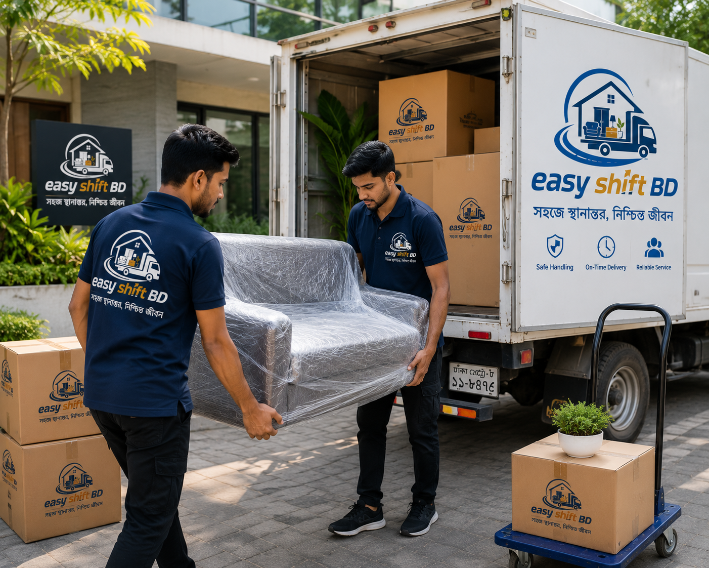 Easy Shift BD moving team